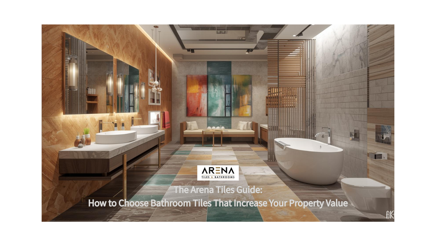 The Arena Tiles Guide: How to Choose Bathroom Tiles That Increase Your Property Value