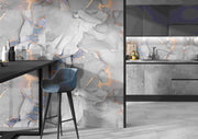 Rose Gold Maze Glass Feature Tile 60x120 cm