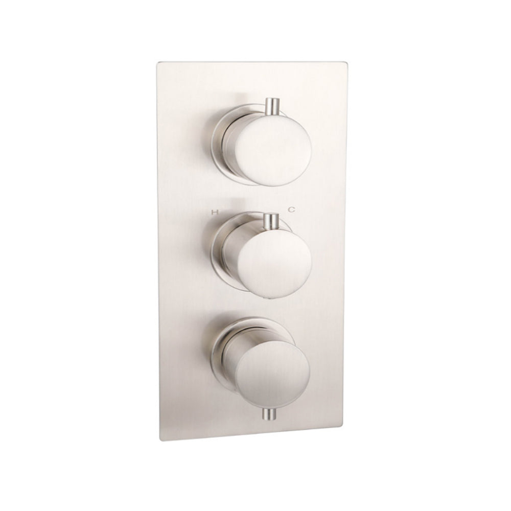 Thermostatic concealed shower mixer-3 outlets