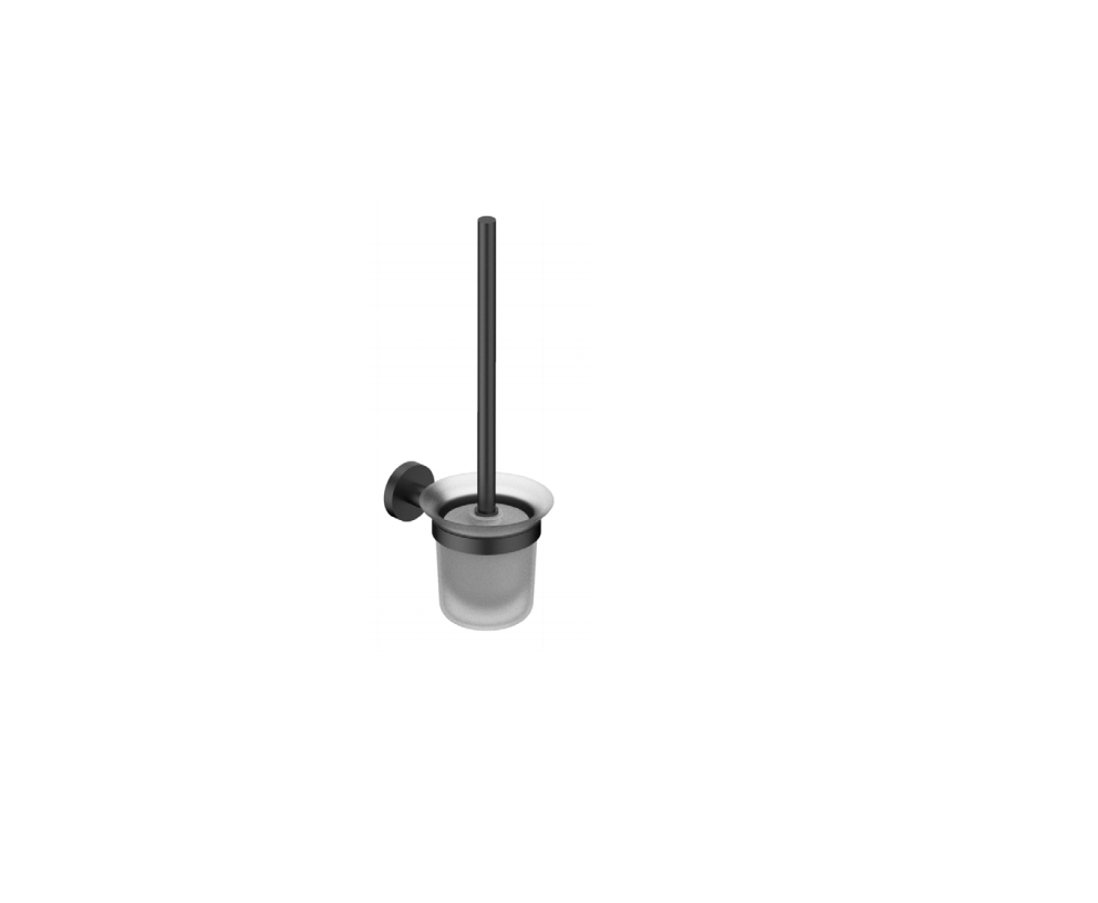 Round Toilet brush & holder