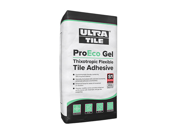 UltraTile ProEco Gel Flexible Tile Adhesive 20kg
