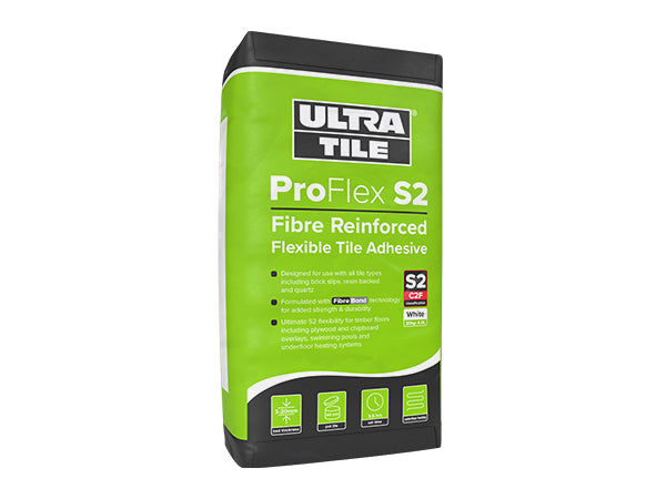 UltraTile ProFlex S2 Fibre Reinforced Flexible Tile Adhesive 20kg
